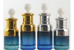 Spraying process of glass bottles